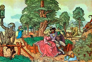 Os perigos da luxúria e do amor ilícito, século XVI