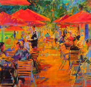 Le Jardin des Tuileries de Peter Graham (Contemporary)