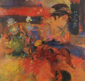 Rosas de verão de Peter Graham (Contemporary)