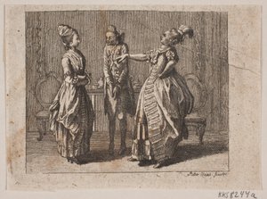 Vinheta para "Jornada de Sofia de Memel à Saxônia" de Peter Haas