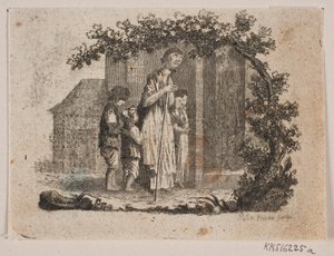 Vinheta para "Jornada de Sofia de Memel à Saxônia" de Peter Haas
