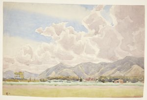 paisagem italiana de Peter Hansen