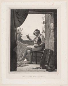 Um pescador de Sorrento de Peter Henrik Gemzøe