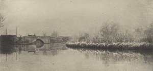 Uma manhã gelada em Coltishall de Peter Henry Emerson