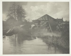 Um estaleiro de barcos de Norfolk de Peter Henry Emerson