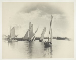 Uma partida de vela em Horning de Peter Henry Emerson