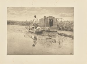 A casa de um caçador de enguias de Peter Henry Emerson