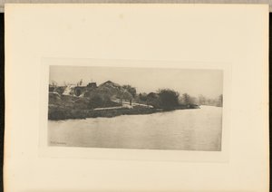 Brickfield no rio Bure. [Norfolk.] de Peter Henry Emerson