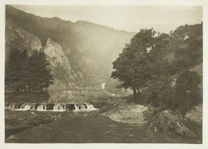 Entrada para Dove Dale, Derbyshire de Peter Henry Emerson