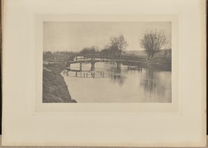 Passarela perto de Cheshunt de Peter Henry Emerson