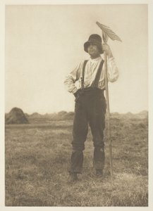 Haymaker com ancinho (Norfolk) de Peter Henry Emerson
