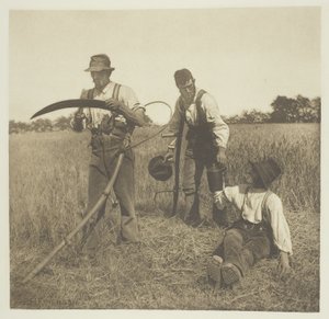 Na colheita da cevada (Suffolk) de Peter Henry Emerson