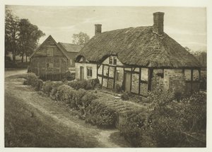 Casa de Izaak Walton em Shallowford, Staffordshire de Peter Henry Emerson