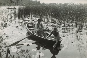 Uma das quarenta gravuras de platina de &39;Life and Landscape on the Norfolk Broads&39;