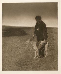 The Poacher - A Hare in View de Peter Henry Emerson