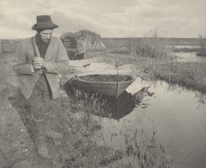 Rebocando o Reed,1886 (foto) de Peter Henry Emerson