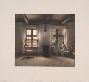 Os convidados são esperados de Peter Vilhelm Ilsted