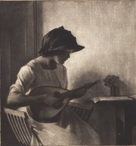 O tocador de bandolim de Peter Vilhelm Ilsted