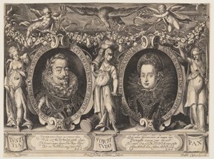 Imperador Matias e Imperatriz Ana de Peter Isselburg