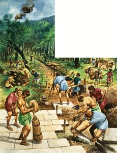 Construindo uma estrada romana de Peter Jackson
