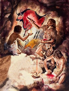 Pinturas na carverna de Peter Jackson