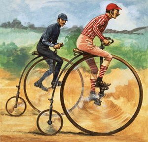 Era uma vez ... Bicicletas ao longo dos tempos. O Penny Farthing de Peter Jackson