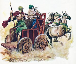 Carruagem Suméria (cor litho) de Peter Jackson