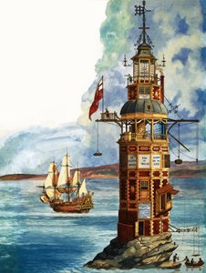 O primeiro farol de Eddystone