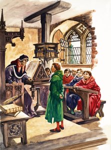 A maravilhosa história da Grã-Bretanha: Escolas na Idade Média de Peter Jackson