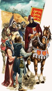 A maravilhosa história da Grã-Bretanha: o rei sábio Edward. As autoridades do rei Edward coletam informações sobre a propriedade da terra de Peter Jackson