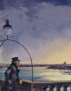 William Wordsworth, Upon Westminster Bridge (cor litho) de Peter Jackson