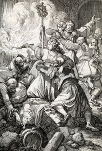 Guerra de independência grega: a terceira do Missolonghi entre o Império Otomano e os rebeldes gregos, de 15 de Abril de 1825 a 10 de Abril de 1826: muitos dos gregos suicidaram-se explodindo com pólvora em vez de se renderem após o fracasso e de Peter Johann Nepomuck Geiger