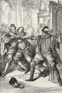 Guerra dos Quatro Vinte Anos (1568-1648): "O assassinato de William of Orange chamado William the Taciturn (1533-1584) em 10/07/1584 por Balthazar Gerard durante a Guerra dos Oitenta Anos (ou 80 anos) (revolta de Gueux ou revolta holandesa)" (Assassinato d de Peter Johann Nepomuck Geiger