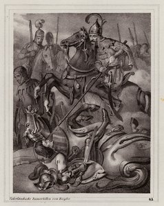 Morte de Frederico II da Áustria na batalha do rio Leitha