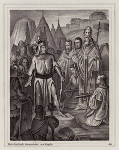 Fundação de Veneza, século V (gravura)
