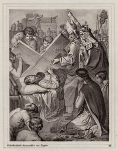 Santa Helena e a descoberta da Verdadeira Cruz, 325 (gravura)