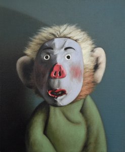 Macaco com Máscara de Porco, 2005