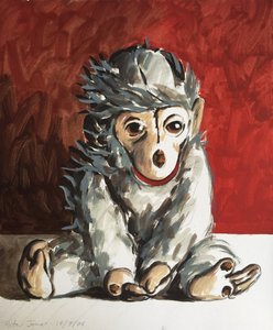 Macaco Branco sobre Vermelho, 2006