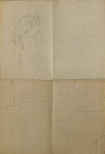 Desenho de contorno para "Rüdiger e Angelika"
