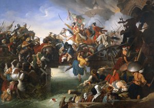 Carga de Zrínyi da fortaleza de Szigetvár