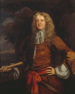 Bandeirantes de Lowestoft: Almirante Sir George Ayscue (ativo em 1646-1671) de Peter Lely
