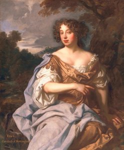 Lady Essex Finch, mais tarde condessa de Nottingham, c.1675 de Peter Lely