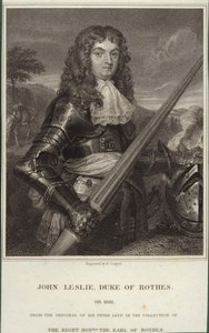 Retrato de John Leslie, Duque de Rothes de Peter Lely