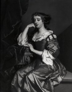Retrato de Lady Elizabeth Wriothesley, esposa do 11º Conde de Northumberlan (óleo sobre tela) de Peter Lely