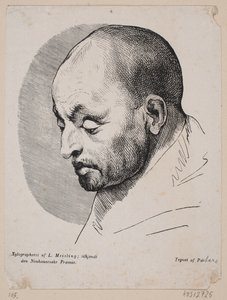 A cabeça de um homem careca de Peter Ludvig Meisling