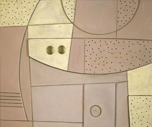 Névoa Roxa Gelada, 1998 (acrílico sobre madeira)
