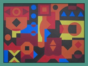 NATIVO AMERICANO, 2017, ACRÍLICO EM PAPEL