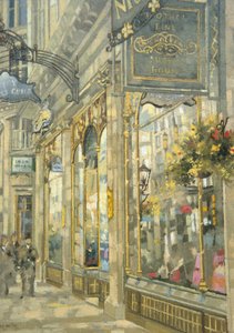 The Savoy Taylors Guild - The Strand (óleo sobre tela) de Peter Miller