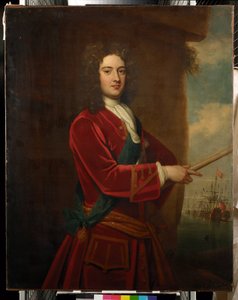 Retrato do Almirante James Berkeley de Peter Monamy