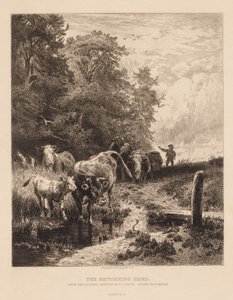 O rebanho que retorna, c. 1885